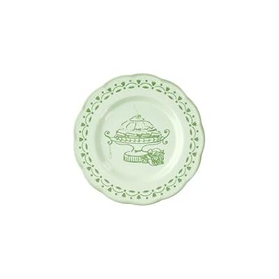 Guzzini Plato postre melamina 'Table Decor' (Verde Polvo) Guzzini Plato postre melamina 'Table Decor' (Verde Polvo)