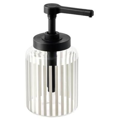 APS Dosificador DISPENSA Vidrio, 1,7 litros, Ø 13 cm, alt.: 27 cm, volumen de dosificación 15 ml APS Dosificador DISPENSA Vidrio, 1,7 litros, Ø 13 cm, alt.: 27 cm, volumen de dosificación 15 ml