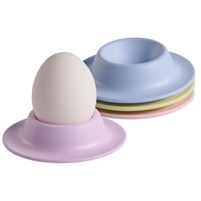 APS EGGY Juego de 4 hueveras, 8,50 x 8,50, altura 4,50 cm, melamina, colorido mate APS EGGY Juego de 4 hueveras, 8,50 x 8,50, altura 4,50 cm, melamina, colorido mate