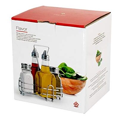 HOME Aceitera de 4 Piezas con Soporte HOME Aceitera de 4 Piezas con Soporte
