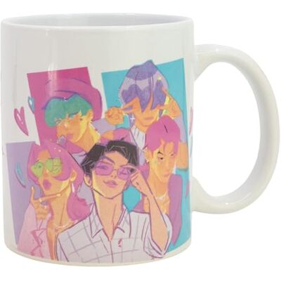 Stor TAZA CERAMICA SB 325 ML KPOP SAJA BOYS Stor TAZA CERAMICA SB 325 ML KPOP SAJA BOYS