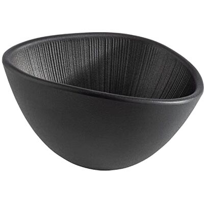 APS Nero Cuenco de melamina para servir platos (14,5 x 12,5 x 8 cm, 0,3 L) APS Nero Cuenco de melamina para servir platos (14,5 x 12,5 x 8 cm, 0,3 L)