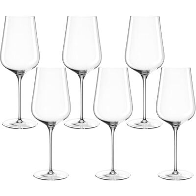 Leonardo HOME Brunelli-Copa de Vino Blanco (580 ml, 6 Unidades), Cristal Leonardo HOME Brunelli-Copa de Vino Blanco (580 ml, 6 Unidades), Cristal