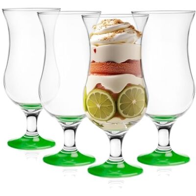 Glasmark KROSNO 1992 Glasmark Krosno Vasos de cóctel Set de vasos largos Cóctel Ginebra Cerveza Agua Vasos largos Vasos de cóctel Vaso para beber Vaso de agua Vaso Smoothie Postre Apto para lavavajillas Verde 4 x 420 ml Glasmark KROSNO 1992 Glasmark Krosno Vasos de cóctel Set de vasos largos Cóctel Ginebra Cerveza Agua Vasos largos Vasos de cóctel Vaso para beber Vaso de agua Vaso Smoothie Postre Apto para lavavajillas Verde 4 x 420 ml