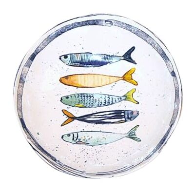 Ekilikua Home Vajilla de cerámica con dibujos de peces Cuenco Cerámica Plato de Cocina Fuente Vajilla de Porcelana Vintage Diseño Ideas de Regalos Hogar (Plato LLano Peces 25 Ø) Ekilikua Home Vajilla de cerámica con dibujos de peces Cuenco Cerámica Plato de Cocina Fuente Vajilla de Porcelana Vintage Diseño Ideas de Regalos Hogar (Plato LLano Peces 25 Ø)