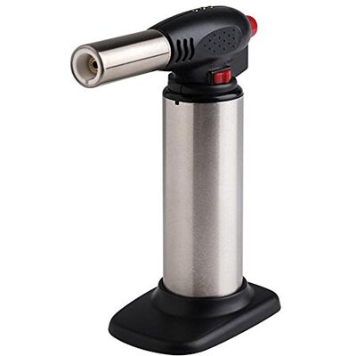 APS Caramelo isierer/Gas Grabadora Caja de Acero con protección Infantil, con pie de de plástico, diámetro 4,5 x h16,5 cm, Llama Regulable, con Funcionamiento Continuo APS Caramelo isierer/Gas Grabadora Caja de Acero con protección Infantil, con pie de de plástico, diámetro 4,5 x h16,5 cm, Llama Regulable, con Funcionamiento Continuo