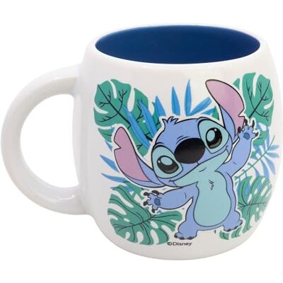 Stor Taza Globe de Cerámica Stitch 380ml Taza Grande de Desayuno con Diseño Original Apta para Microondas y Lavavajillas Stor Taza Globe de Cerámica Stitch 380ml Taza Grande de Desayuno con Diseño Original Apta para Microondas y Lavavajillas