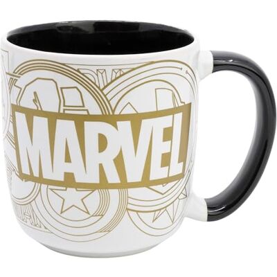 Stor Taza Elite de Cerámica Vengadores 380 ml Diseño Original con Personajes de Cine Apta para Microondas y Lavavajillas Stor Taza Elite de Cerámica Vengadores 380 ml Diseño Original con Personajes de Cine Apta para Microondas y Lavavajillas