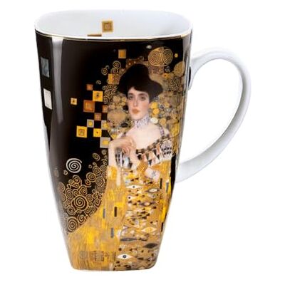 Goebel Taza (porelana, 14 cm), diseño de Retrato de Adele Bloch-Bauer de Gustav Klimt Goebel Taza (porelana, 14 cm), diseño de Retrato de Adele Bloch-Bauer de Gustav Klimt