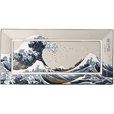 Goebel Cuenco/bandeja Katsushika Hokusai La gran ola Artis Orbis Goebel Cuenco/bandeja Katsushika Hokusai La gran ola Artis Orbis