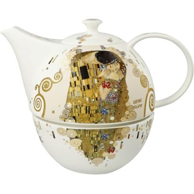 Goebel Gustav Klimt Artis Orbis Tetera con calentador (porcelana, 25,x 16,5 x 20 cm) Goebel Gustav Klimt Artis Orbis Tetera con calentador (porcelana, 25,x 16,5 x 20 cm)
