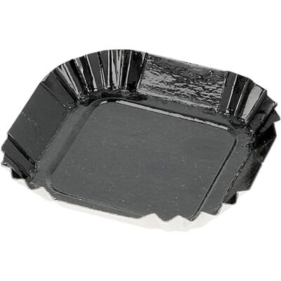 Garcia de Pou García de Pou 185.41 Mini Platos Cuadrados, 5.5 x 5.5 cm, Set de 100, Negro Garcia de Pou García de Pou 185.41 Mini Platos Cuadrados, 5.5 x 5.5 cm, Set de 100, Negro