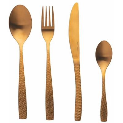 Altri Brand - Harlem - Oro satinado - Cutlery Set Altri Brand - Harlem - Oro satinado - Cutlery Set
