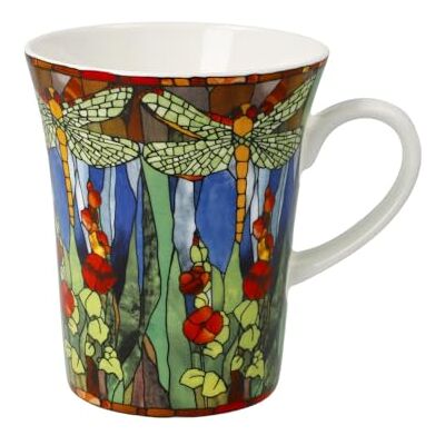 Goebel Taza con diseño de libélula Tiffany Artis Orbis Goebel Taza con diseño de libélula Tiffany Artis Orbis