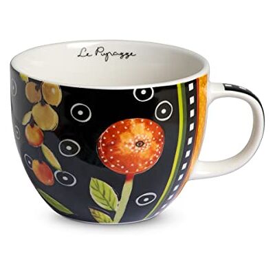 Taza Le Pupazze Nera Egan - 600ml Taza Le Pupazze Nera Egan - 600ml