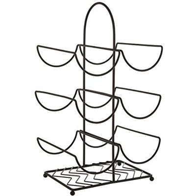 Premier Housewares Cesta de Almacenamiento Vertex, Hierro, Negro, n/a Premier Housewares Cesta de Almacenamiento Vertex, Hierro, Negro, n/a
