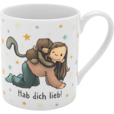 Sheepworld Taza Anouk Affi porcelana, altura 8 cm, diámetro 7 cm, volumen 20 cl, en caja de regalo regalo para niños, niñas, Navidad, cumpleaños Sheepworld Taza Anouk Affi porcelana, altura 8 cm, diámetro 7 cm, volumen 20 cl, en caja de regalo regalo para niños, niñas, Navidad, cumpleaños