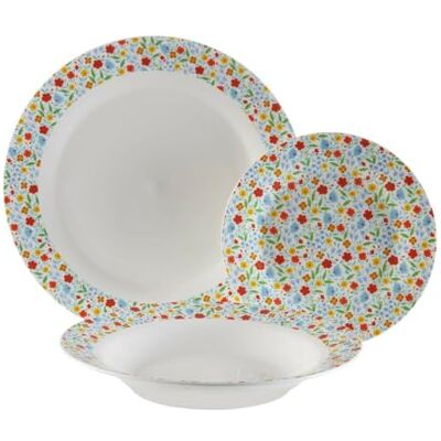 Versa Set de Vajilla Flandes 18 Piezas Porcelana Versa Set de Vajilla Flandes 18 Piezas Porcelana