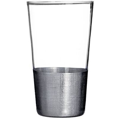 Premier Housewares Apollo High Ball-Juego de Vasos (4 Unidades), Plateado, 8 cm, 4 Set Premier Housewares Apollo High Ball-Juego de Vasos (4 Unidades), Plateado, 8 cm, 4 Set