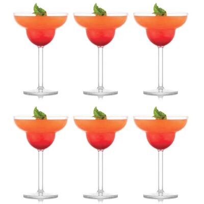 Bodum OKTETT 4 Vasos de plástico Duradero Margarita de 0,25 Liters Bodum OKTETT 4 Vasos de plástico Duradero Margarita de 0,25 Liters