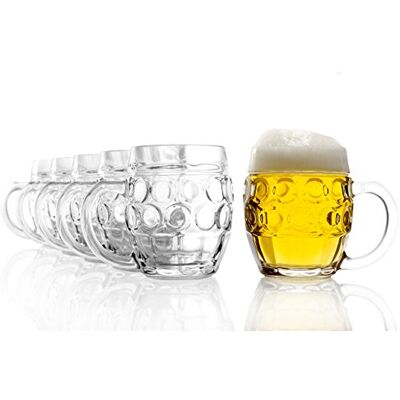 Jarra de cerveza TÜBINGER de Stölzle - 300ml, apta para lavavajillas, pack de 6 Jarra de cerveza TÜBINGER de Stölzle - 300ml, apta para lavavajillas, pack de 6