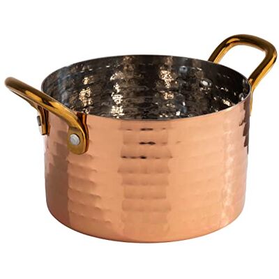 APS MUMBAI Orinal (acero inoxidable, aspecto de cobre, diámetro de 11,5 cm, 0,6 L) APS MUMBAI Orinal (acero inoxidable, aspecto de cobre, diámetro de 11,5 cm, 0,6 L)