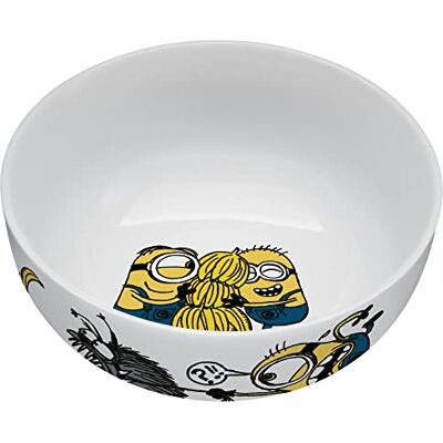 WMF Vajilla infantil de Minions, cuenco de cereales para niños, 13,8 cm, cuenco de porcelana, apto para lavavajillas, color y apto para alimentos WMF Vajilla infantil de Minions, cuenco de cereales para niños, 13,8 cm, cuenco de porcelana, apto para lavavajillas, color y apto para alimentos