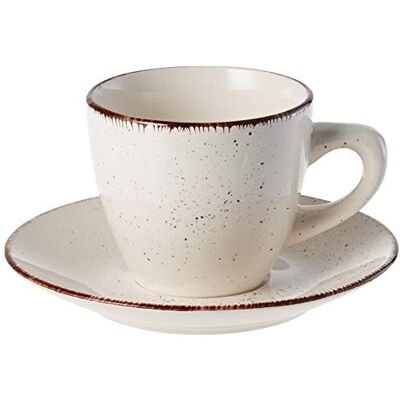 Tognana Stay Juego de 6 tazas The, cerámica Tognana Stay Juego de 6 tazas The, cerámica