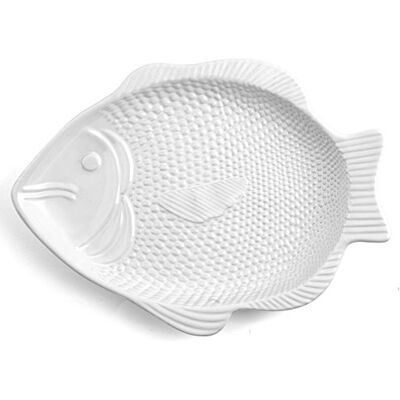 Plato de servir - Delicias de pescado blancas - Plato de servir Plato de servir - Delicias de pescado blancas - Plato de servir