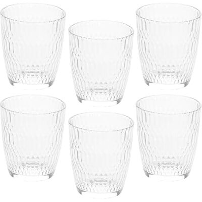 Tognana Seoul, paquete de 6 vasos cc 310, vidrio, transparente Tognana Seoul, paquete de 6 vasos cc 310, vidrio, transparente