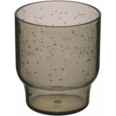 Tivoli Set 6 vasos agua 325ml burbujas verde oliva, plástico MS, Cedro Pedro, Unico Tivoli Set 6 vasos agua 325ml burbujas verde oliva, plástico MS, Cedro Pedro, Unico