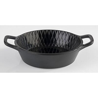 APS Mini Cuenco de melamina con asas, diámetro de 8,5 x 2,5 cm, 0,07 l, color negro APS Mini Cuenco de melamina con asas, diámetro de 8,5 x 2,5 cm, 0,07 l, color negro