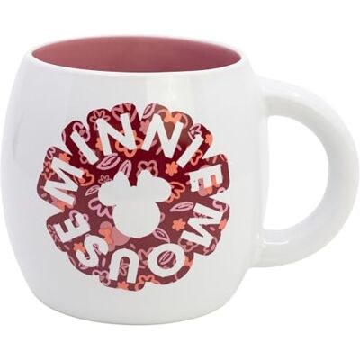 Stor Taza Globe de Cerámica Minnie Mouse 380ml Taza Grande de Desayuno con Diseño Original Apta para Microondas y Lavavajillas Stor Taza Globe de Cerámica Minnie Mouse 380ml Taza Grande de Desayuno con Diseño Original Apta para Microondas y Lavavajillas