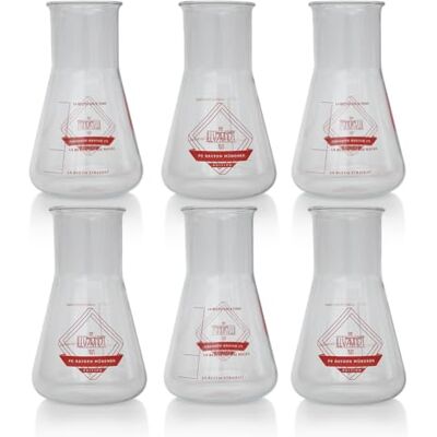 The Illusionist Distillery The Illusionist Gin FC Bayern München Edition Juego de 6 tarros de cristal para ginebra y tónica, 250 ml The Illusionist Distillery The Illusionist Gin FC Bayern München Edition Juego de 6 tarros de cristal para ginebra y tónica, 250 ml