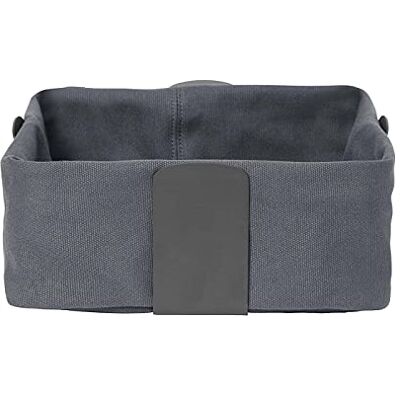 blomus DESA- Panera tamaño L, color gris oscuro, aspecto armonioso, 26 x 26 cm, color imán () blomus DESA- Panera tamaño L, color gris oscuro, aspecto armonioso, 26 x 26 cm, color imán ()
