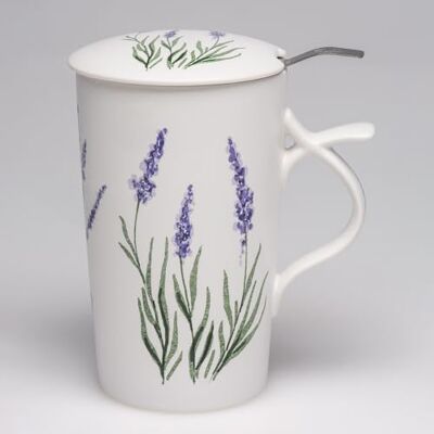 TEA SOUL Taza Liara • Taza de porcelana con tapa y filtro perforado • Capacidad 400 ml TEA SOUL Taza Liara • Taza de porcelana con tapa y filtro perforado • Capacidad 400 ml