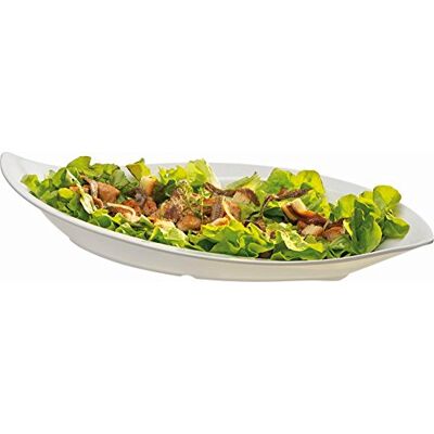 Plato de servicio APS LEAF de melamina - 1 litro, 42x19,5 cm, H: 6,5 cm Plato de servicio APS LEAF de melamina - 1 litro, 42x19,5 cm, H: 6,5 cm
