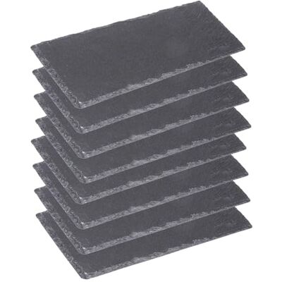 Westmark Set de 8 Platos de Pizarra Natural Westmark Set de 8 Platos de Pizarra Natural