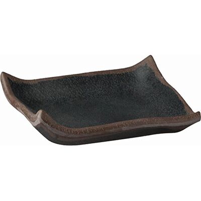 APS bandeja marrón -, resinas, negras, 14,5 x 14,5 cm, H: 2 cm APS bandeja marrón -, resinas, negras, 14,5 x 14,5 cm, H: 2 cm