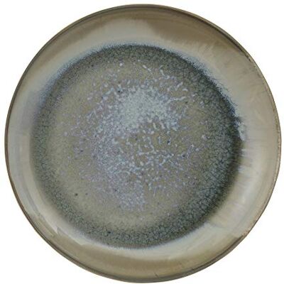 BLOOMINGVILLE Terrain Stoneware Plato de piedra multicolor, diámetro de 35 cm, altura de 4,5 cm, hecho a mano, apto para lavavajillas, BLOOMINGVILLE Terrain Stoneware Plato de piedra multicolor, diámetro de 35 cm, altura de 4,5 cm, hecho a mano, apto para lavavajillas,