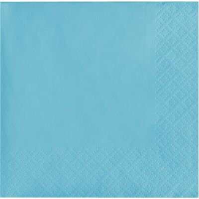 Creative Servilletas de papel de 3 capas, color azul pastel Creative Servilletas de papel de 3 capas, color azul pastel