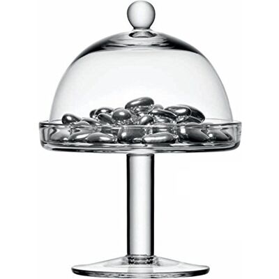 LSA International Vienna Soporte para pasteles y domo diámetro15 / diámetro14 H20.5cm Transparente LSA International Vienna Soporte para pasteles y domo diámetro15 / diámetro14 H20.5cm Transparente
