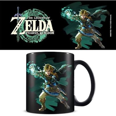 Pyramid The Legend of Zelda: Tears of The Kingdom (Sacred Power) Taza negra, elegante y única, 312 ml, talla única Pyramid The Legend of Zelda: Tears of The Kingdom (Sacred Power) Taza negra, elegante y única, 312 ml, talla única
