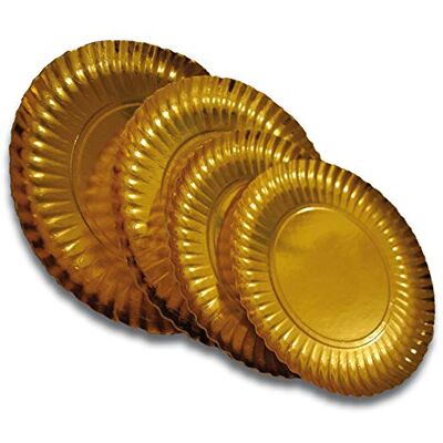 Garcia de Pou García de Pou 168.97 Platos, Diámetro 32 cm, Set de 50, Oro Garcia de Pou García de Pou 168.97 Platos, Diámetro 32 cm, Set de 50, Oro