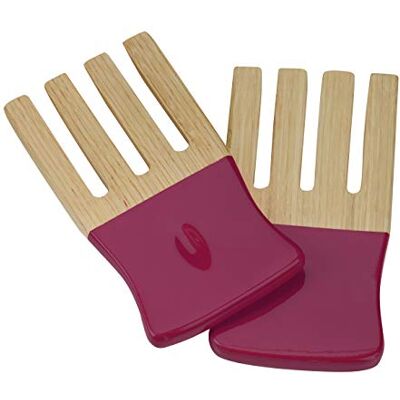 Premier Housewares Tenedores de yoto, Frambuesa y Ensalada, bambú, Rosa, 1x9x17 Premier Housewares Tenedores de yoto, Frambuesa y Ensalada, bambú, Rosa, 1x9x17