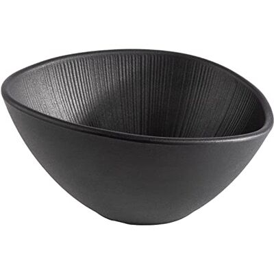 APS Nero Cuenco de melamina para servir platos (19,0 x 16,5 x 9,0 cm, 0,5 L) APS Nero Cuenco de melamina para servir platos (19,0 x 16,5 x 9,0 cm, 0,5 L)