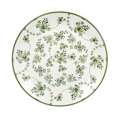 Generico JUEGO DE 4 PLATOS DE FRUTA HANAMI CM9 DECORACIÓN VERDE D Generico JUEGO DE 4 PLATOS DE FRUTA HANAMI CM9 DECORACIÓN VERDE D