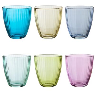 Pasabahce - Set 6 Vasos de agua 285 ml - Vasos de agua Pasabahce - Set 6 Vasos de agua 285 ml - Vasos de agua