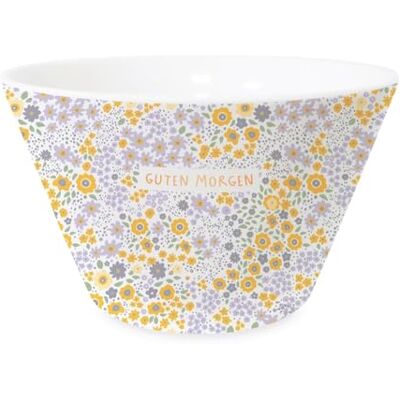 Grafik Werkstatt Grafik-Werkstatt Tazón de cereales de taller con porcelana de oro real Buenos días Grafik Werkstatt Grafik-Werkstatt Tazón de cereales de taller con porcelana de oro real Buenos días