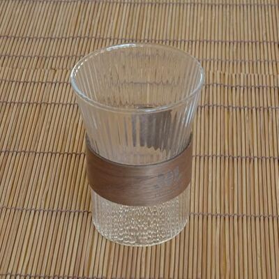 TEA SOUL • Taza de cristal y madera 350 ml TEA SOUL • Taza de cristal y madera 350 ml